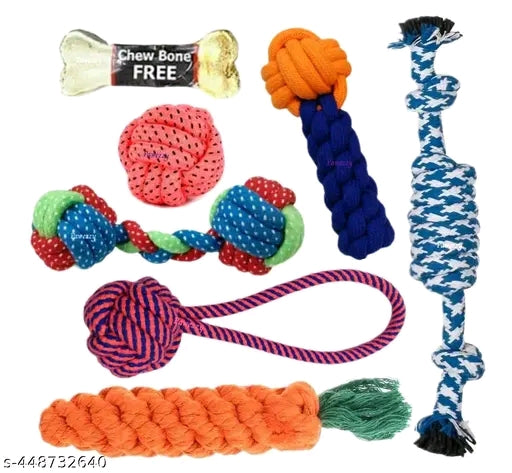 Dog Rope Toys Set